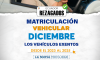 Tránsito Pasaje EP informa sobre la matriculación vehicular de REZAGADOS en el mes de diciembre